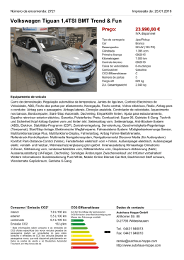 Volkswagen Tiguan 2.0TDI Life BMT Preço