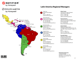 Latin America Regional Managers