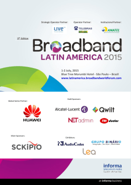 São Paulo Brazil Www - Broadband Latin America