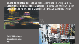 Visual Communication: urban representations in Latin America