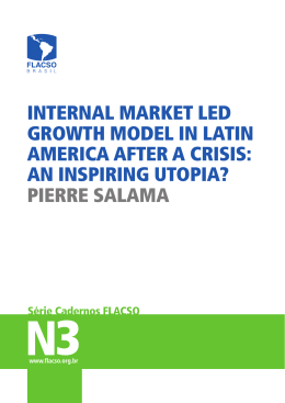 Internal market led growth model in latin america