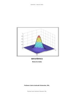 Apostila &ndash; Estatistica