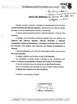 Eleies para a assembleia - CA