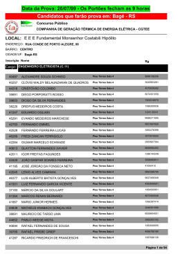Bag&eacute; - MS Concursos