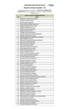 lista dos candidatos inscritos - ps nº 003
