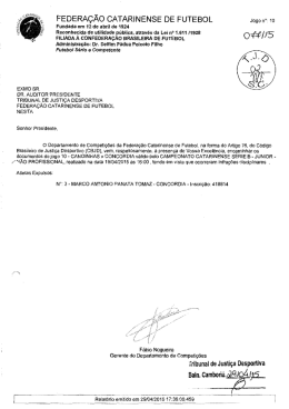 FEDERA&Ccedil;AO CATARINENSE DE FUTEBOL Jogoffz 10