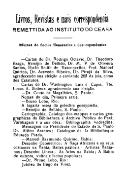 Livros, Revistas e mais correspondências