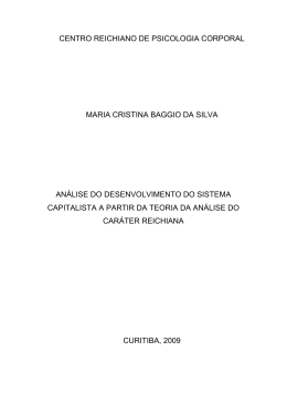 Análise do desenvolvimento do sistema