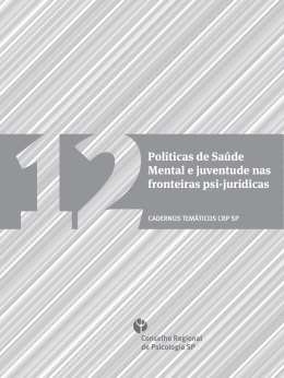 Políticas de Saúde Mental e juventude nas fronteiras psi