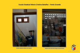 Escola Estadual Maria Cristina Botelho – Porto Grande