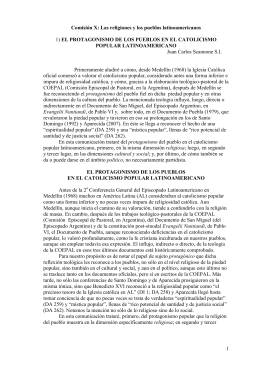 EL PROTAGONISMO DE LOS PUEBLOS