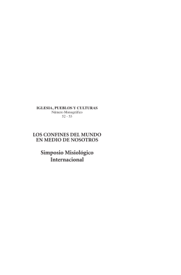 Simposio Misiol&oacute;gico Internacional