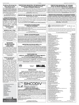 E D I T A L - Jornal do Com&eacute;rcio