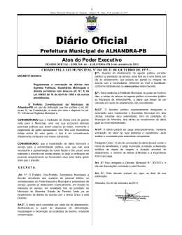 Diário Oficial Nº 44/2013
