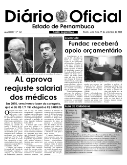 AL aprova reajuste salarial dos m&eacute;dicos - Alepe