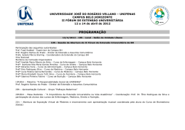 PROGRAMA&Ccedil;&Atilde;O