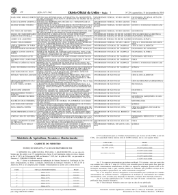 22 1 Minist&eacute;rio da Agricultura, Pecu&aacute;ria e Abastecimento