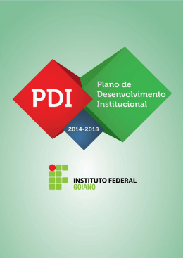Plano de Desenvolvimento Institucional (PDI)