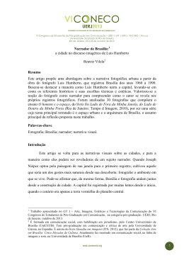 a cidade no discurso imag&eacute;tico de Luis Humberto