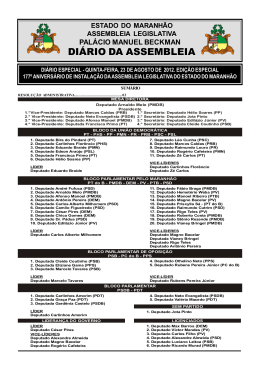 Di&aacute;rio n&ordm; IAL 23/08/2012 - Assembleia Legislativa do Estado do