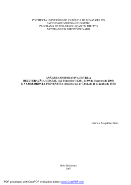 pontifícia universidade católica de minas gerais faculdade mineira