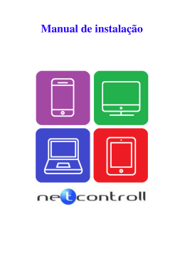 Manual de instalação - Netcontroll Sistemas Home