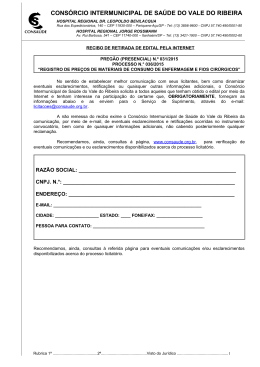 RP Mat. Cons. de Enfermagem