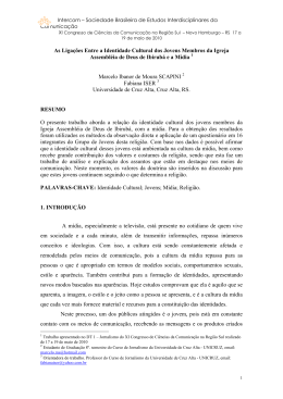 As Liga&ccedil;&otilde;es Entre a Identidade Cultural dos Jovens