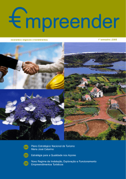 Plano Estrat&eacute;gico Nacional de Turismo Maria Jos&eacute; Catarino