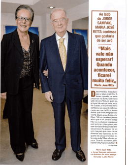 Ao lado de JORGE SAMPAIO, I MARIA JOSE RITTA