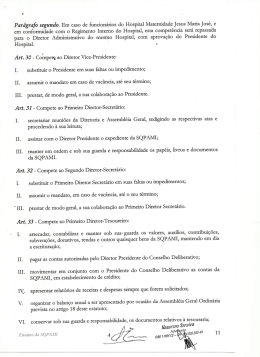 P&aacute;gina 11 - HMJMJ &ndash; Hospital Maternidade Jesus Maria Jos&eacute;