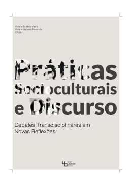 Pr&aacute;ticas Socioculturais e Discurso: Debates