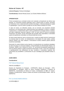 N&uacute;cleo de Turismo - NT - EBAPE / FGV