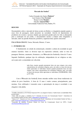 Mercado dos Sonhos Carlos Fernando dos Santos