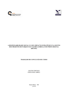 a responsabilidade social e o seu impacto estrat&eacute;gico