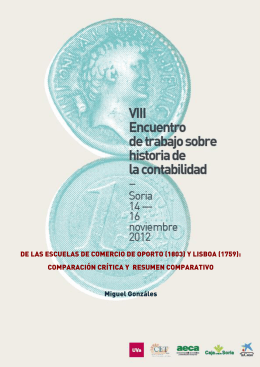 DE LAS ESCUELAS DE COMERCIO DE OPORTO (1803) Y