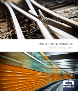 Infra-estruturas ferrovi&aacute;rias Rail Infrastructures