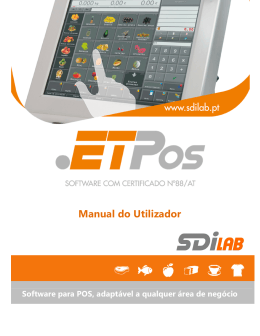 Manual do Utilizador ETPOS v4.11