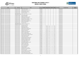 VESTIBULAR CEDERJ 2013