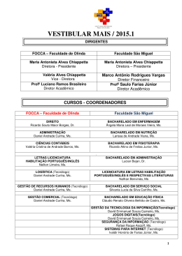 VESTIBULAR MAIS / 2015.1
