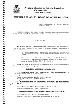 Prefeitura Municipal da Estância Balneária de Caraguatatuba