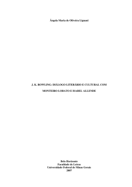 &Acirc;ngela Maria de Oliveira Lignani JK ROWLING