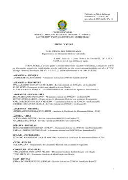 Edital n&ordm; 42/2013