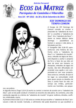 ECOS DA MATRIZ - Portal das Freguesias