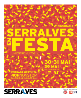 30-31 MAI - Fundação de Serralves