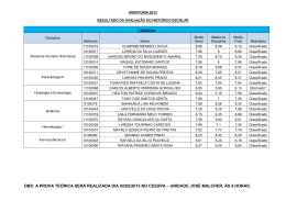 obs: a prova te&oacute;rica ser&aacute; realizada dia 02/02/2013 no cesupa