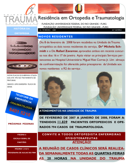 Publica&ccedil;&atilde;o Centro de Trauma 26