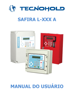 safira l-xxx a manual do usu&aacute;rio