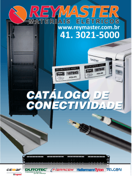 CONECTIVIDADE CATÁLOGO DE