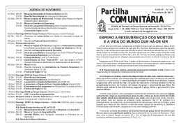 Boletim 65 - Novembro_2013 - Paróquia de Nossa Senhora da